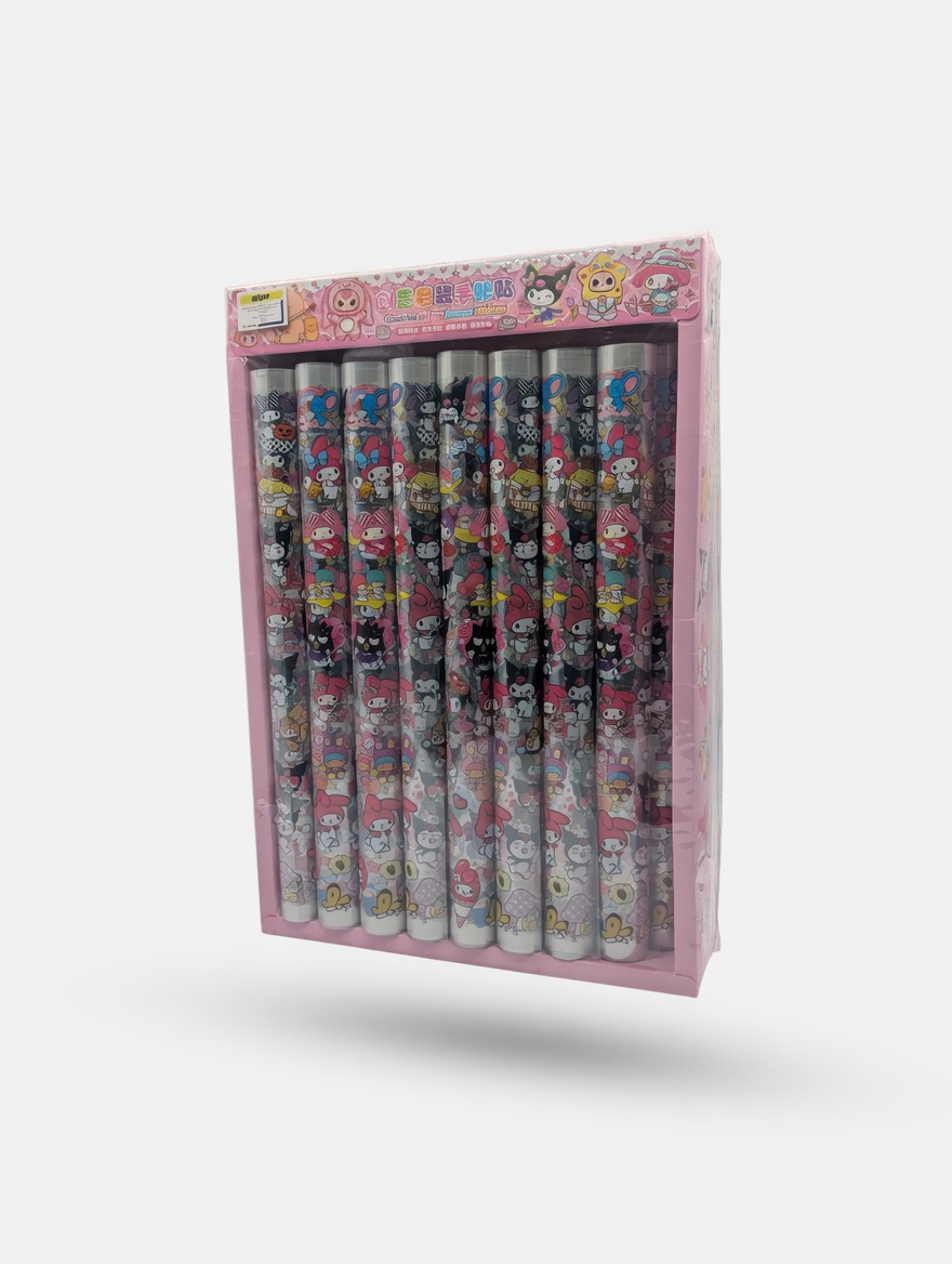 Coffret de masking tapes kawaii pour enfants – Rubans décoratifs My Melody et personnages cute