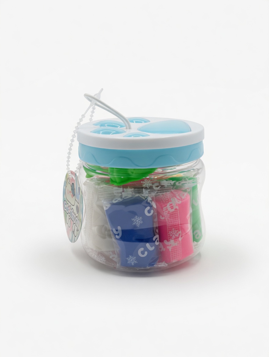 Pâte à modeler Cat Colored Clay – Kit créatif multicolore pour enfants