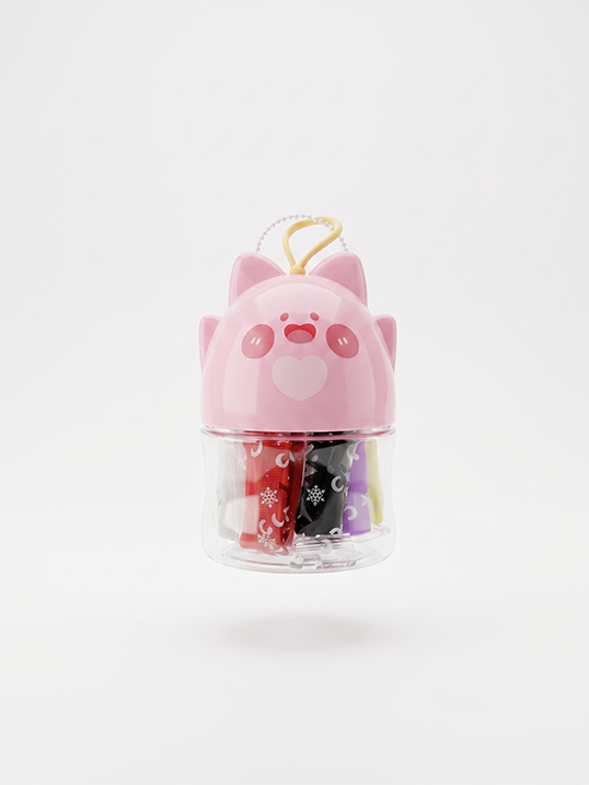 Hello Strawberry Colored Clay – Pâte à modeler kawaii pour enfants