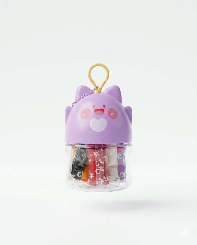 Hello Strawberry Colored Clay – Pâte à modeler kawaii pour enfants
