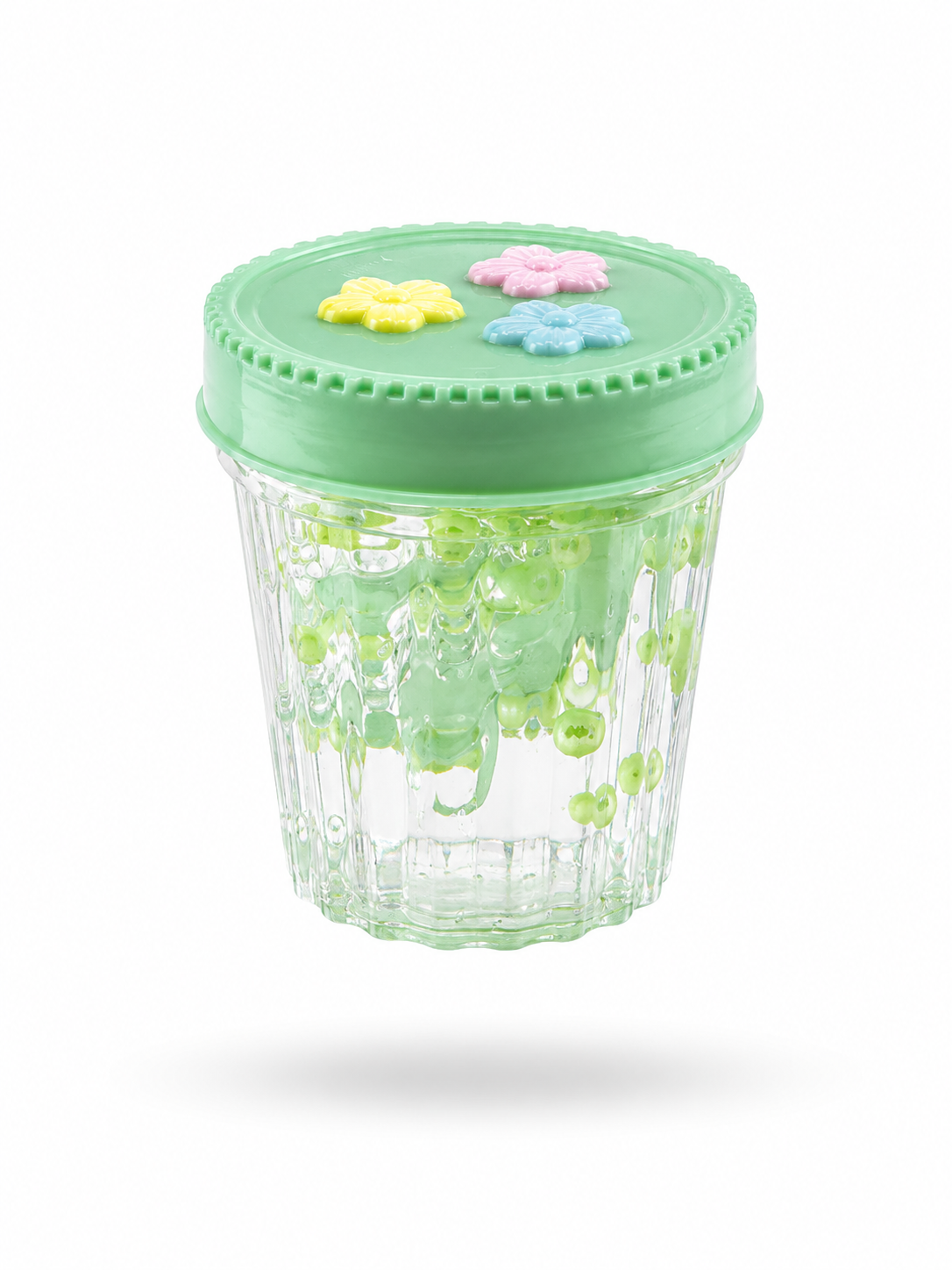 Flower Slime Algo : Pâte à Modeler Transparente avec Figurines