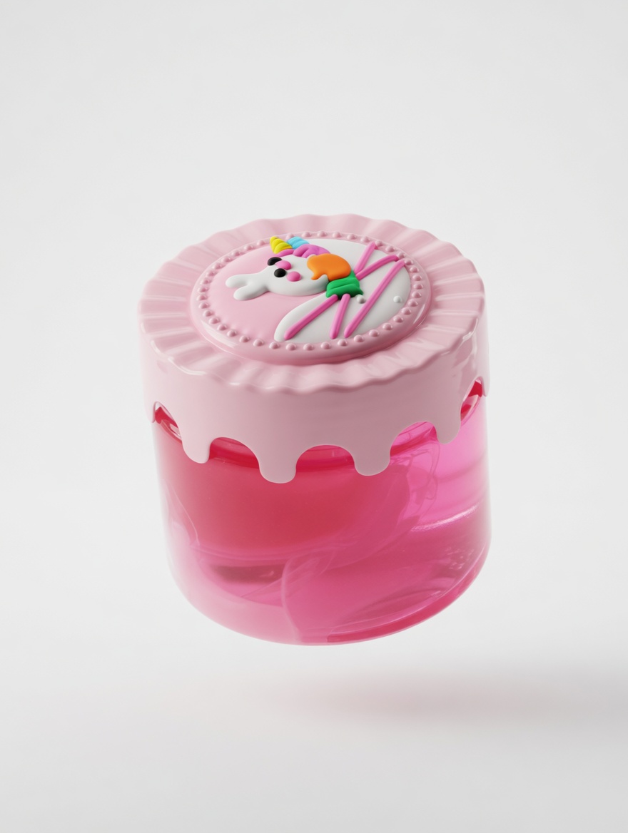 Slime Rabbit Coloré Kawaii en Pot pour Enfants