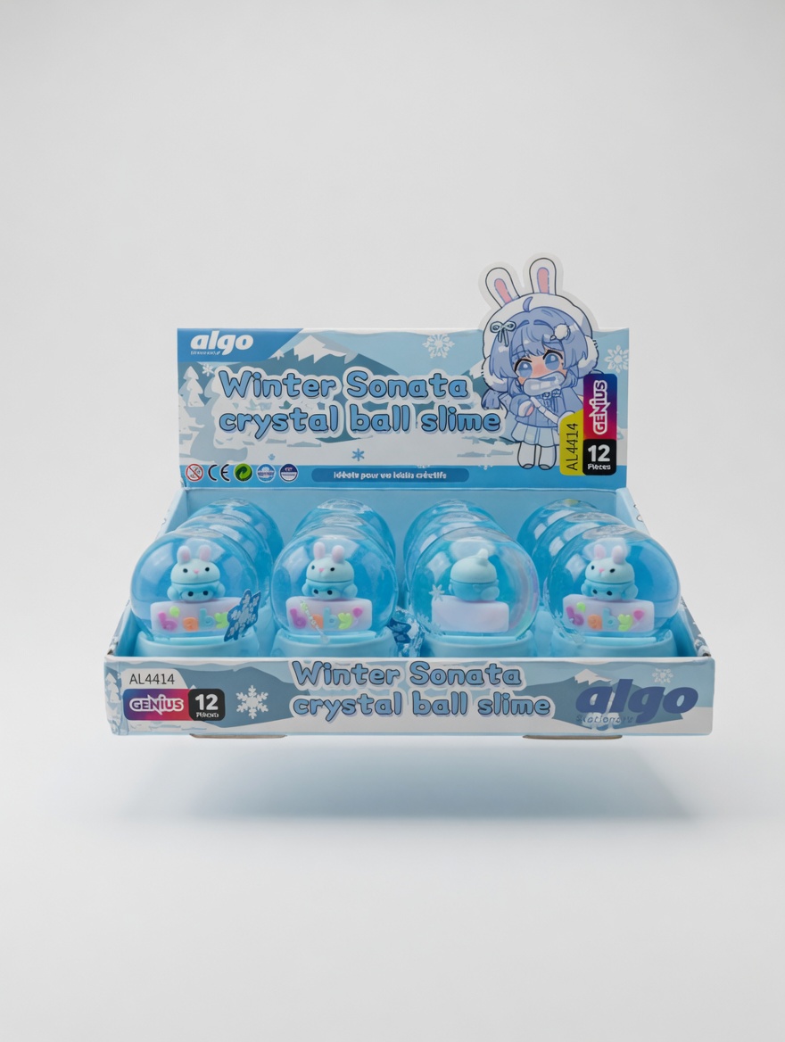 Slime Crystal Ball Winter Sonata pour Enfants