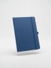 Carnet A5 Cuir Vegan Élastique Blanc ou Gris Anthracite