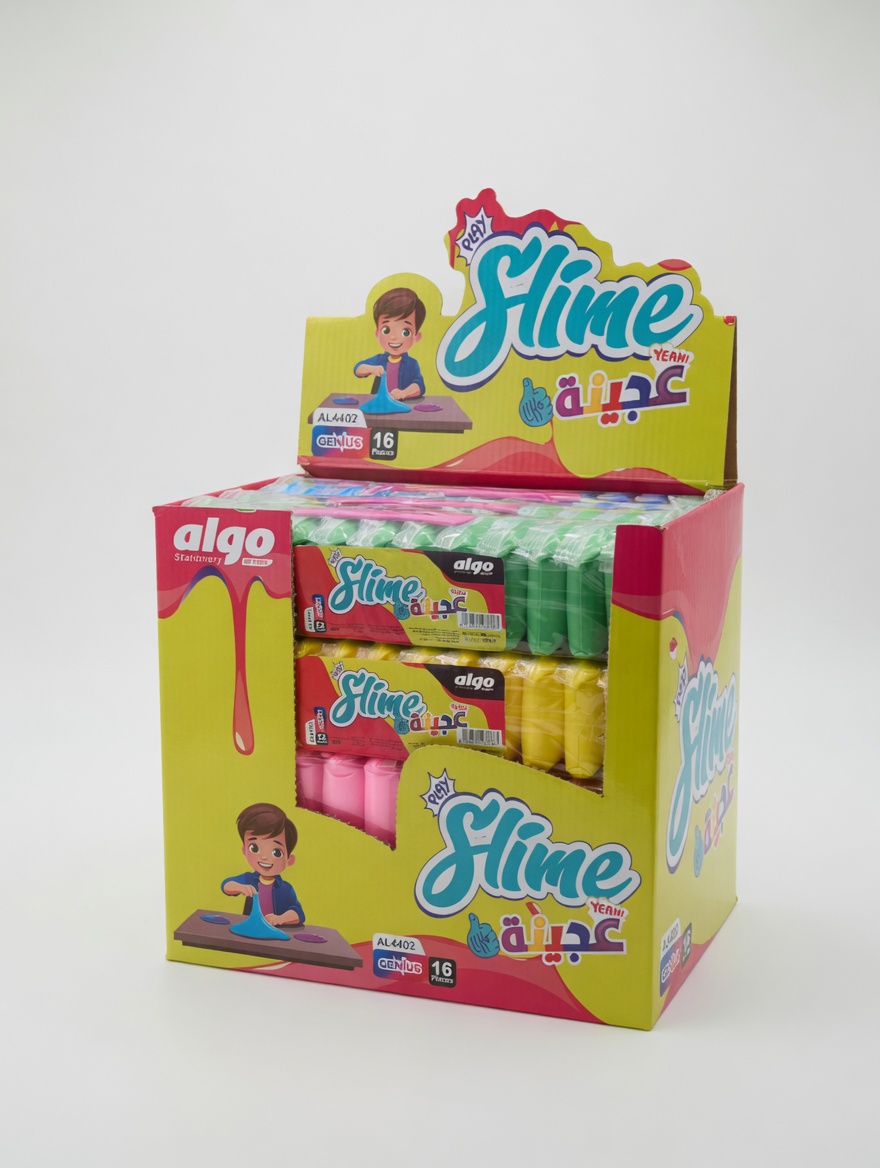 Slime Souple Coloré pour Activités Créatives Enfants (assortiments 12 pièces)