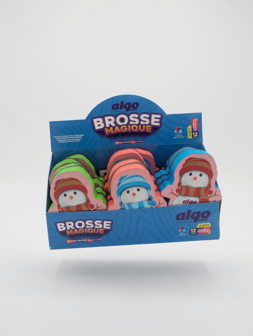 Brosse Magique Bonhomme de Neige Tableau