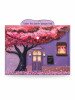 Pochette A4 Sakura Cherry Blossom Design Japonais