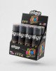 Crayons Couleur Bois Noir AL2623 Effaçables x24
