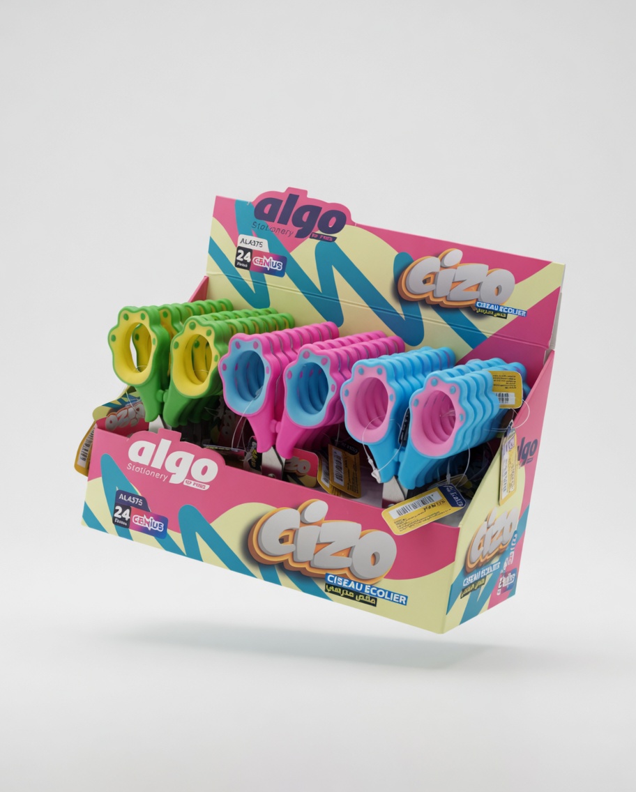 Ciseau Écolier Design Patte AL4375 Cizo