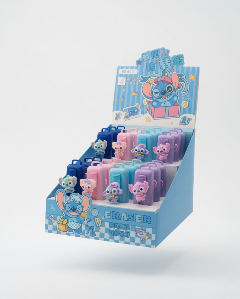 Gommes Kawaii Mini Colorées pour Écoliers