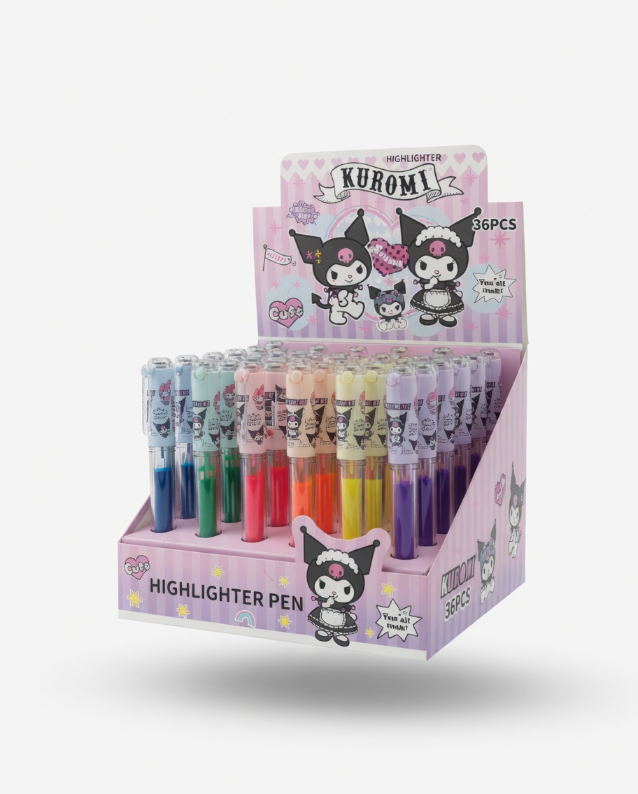 Surligneur Encre Liquide Stitch Kuromi Labubu