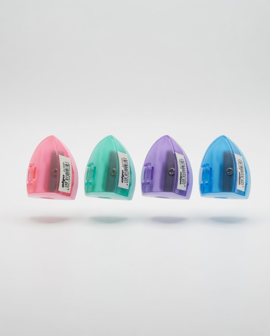 Taille-Crayons Réservoir Tons Pastel