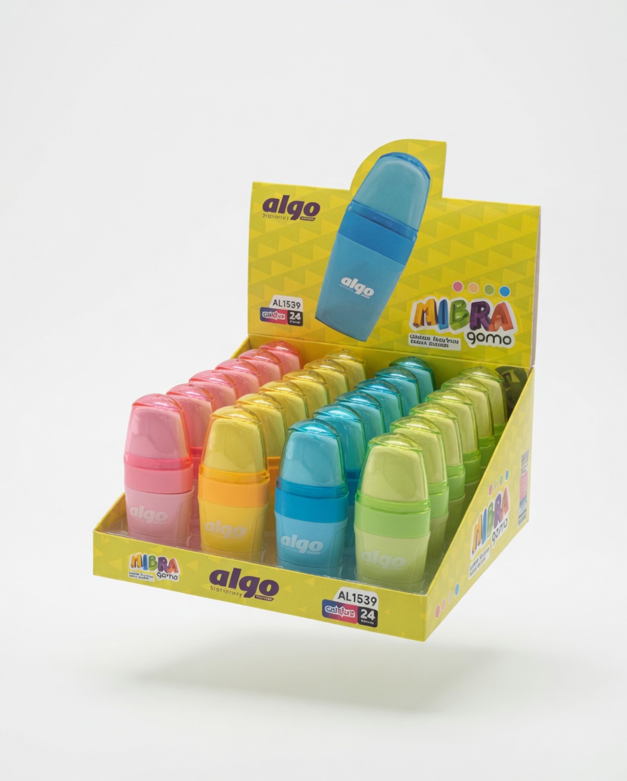 Gomme Taille-Crayon 2 en 1 Mibra