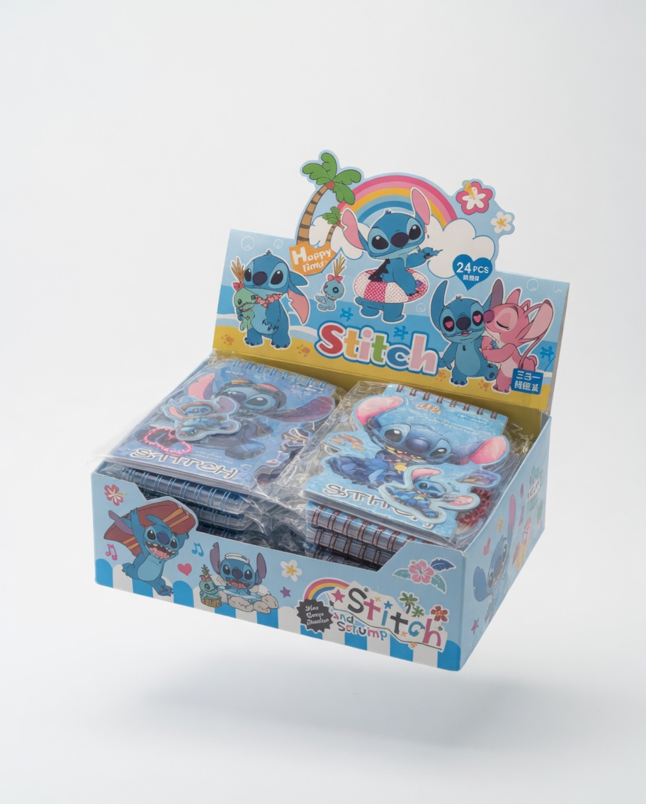 Mini Carnet Façonné Kawaii avec Porte-Clés