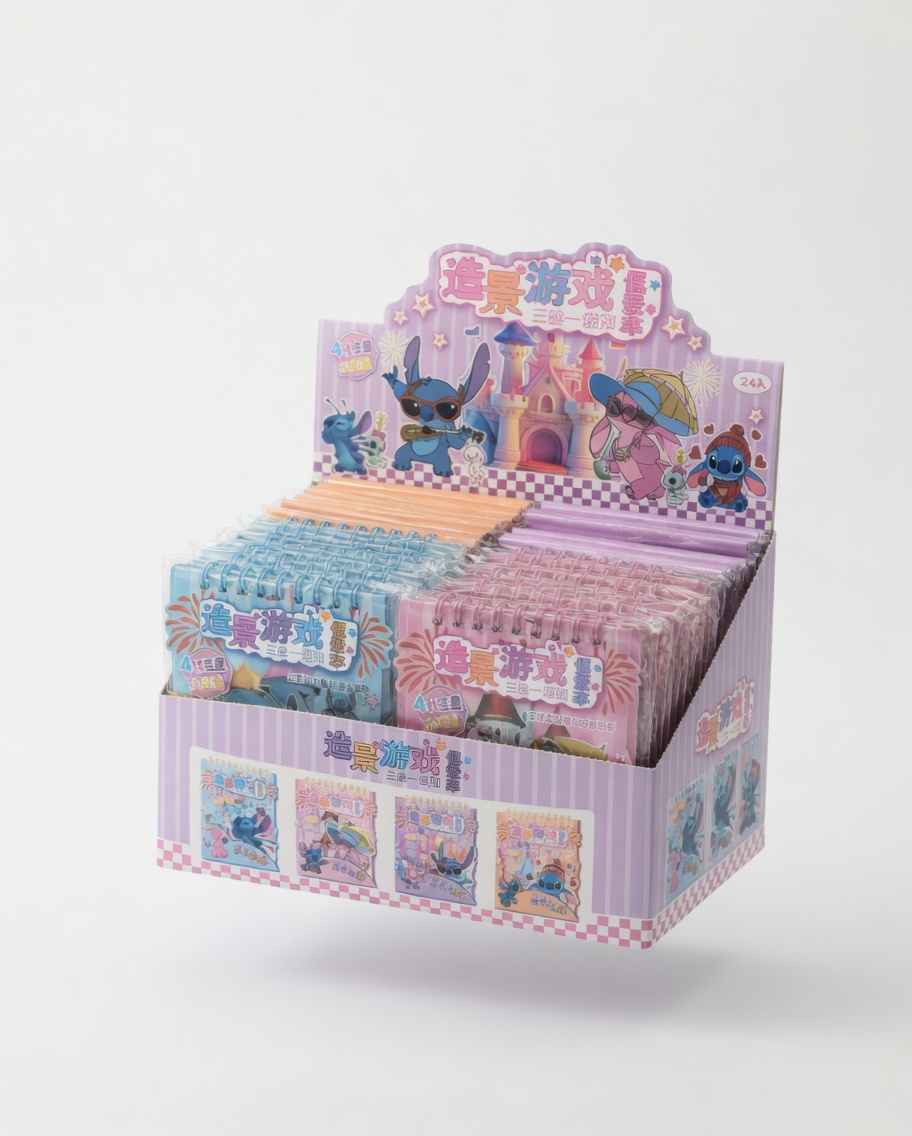 Carnet de Jeu Créatif Décors et Stickers