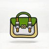 Sachet Zip en Forme de Sac à Dos Cartoon