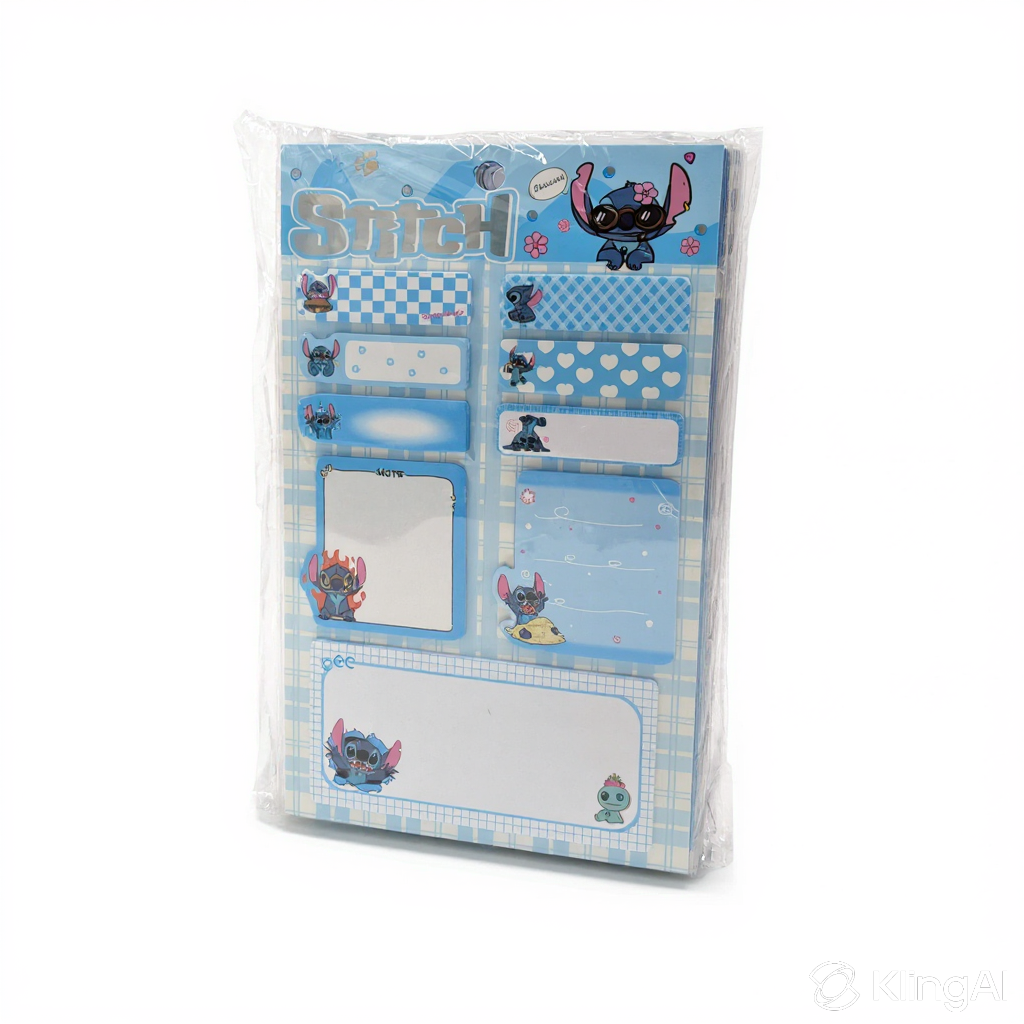 Grand Set de Notes Adhésives Multiformats