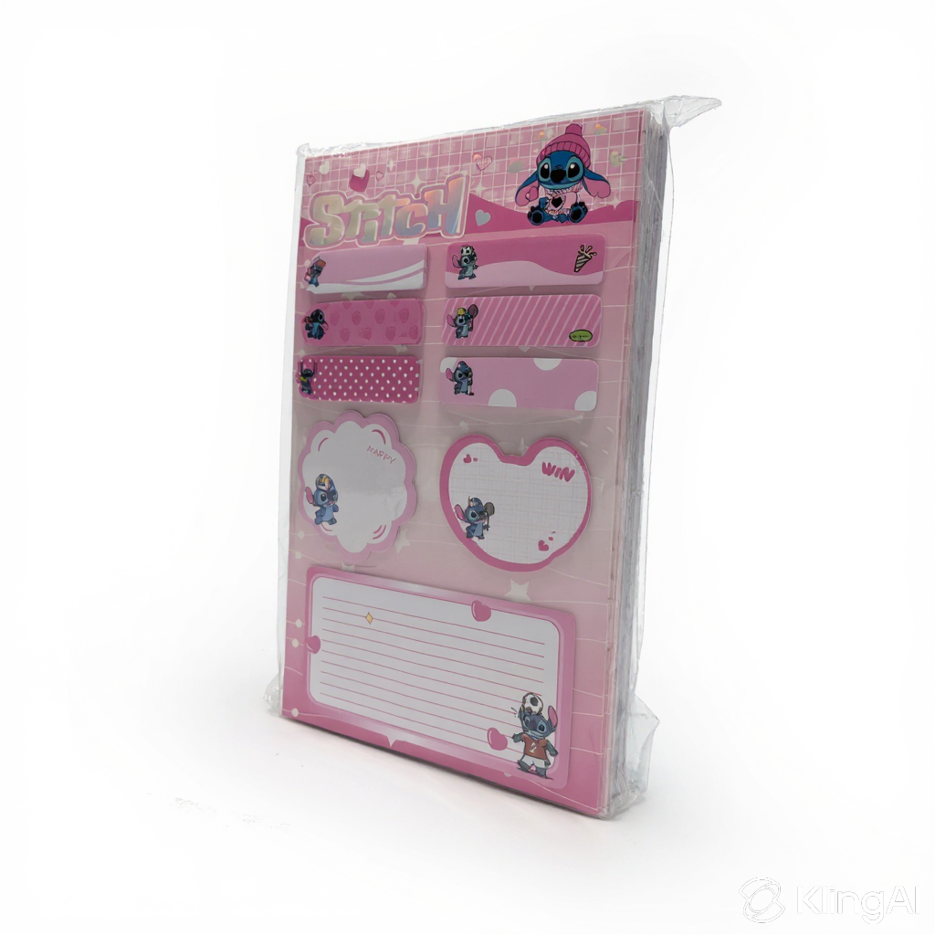 Grand Set de Notes Adhésives Multiformats