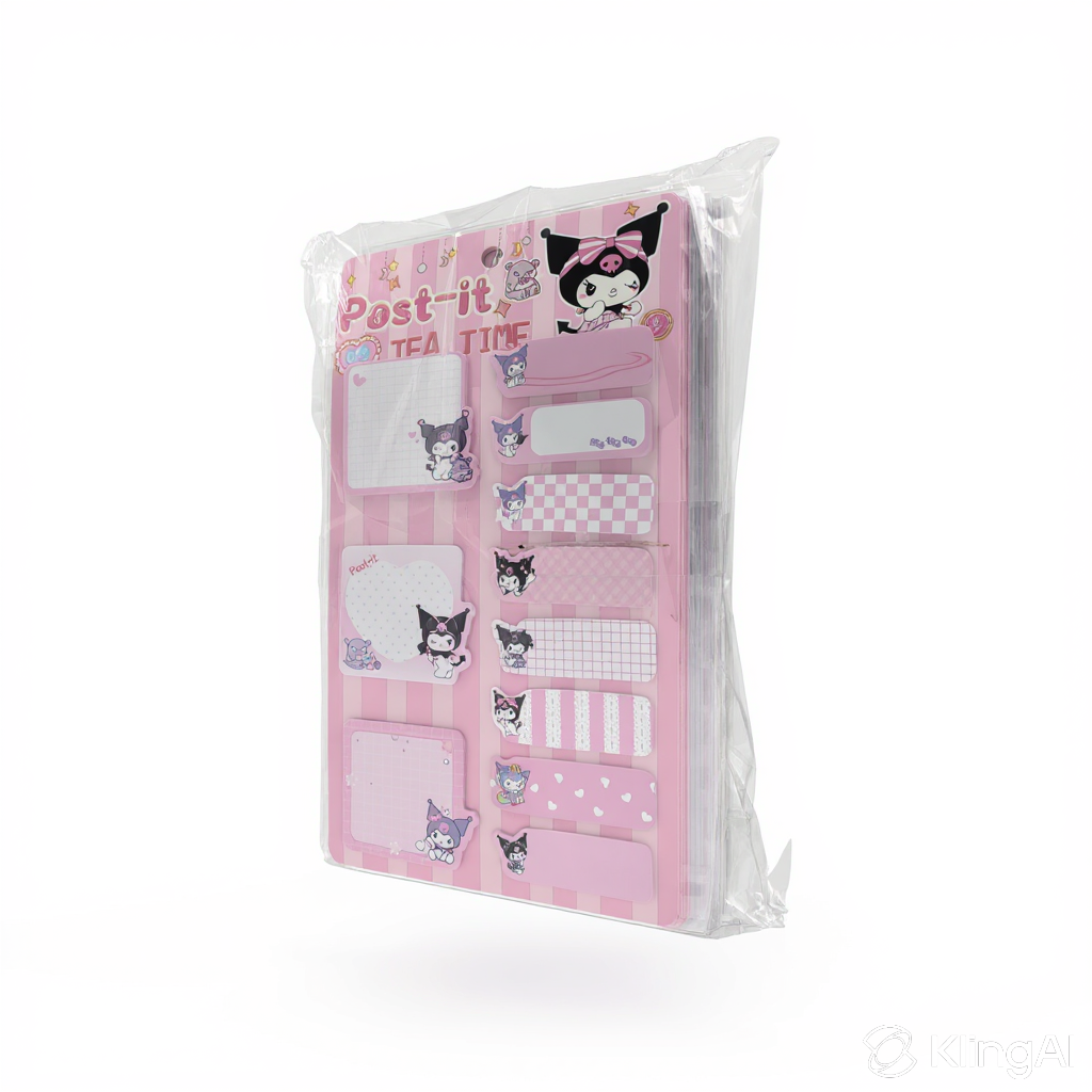 Grand Set de Notes Adhésives Multiformats