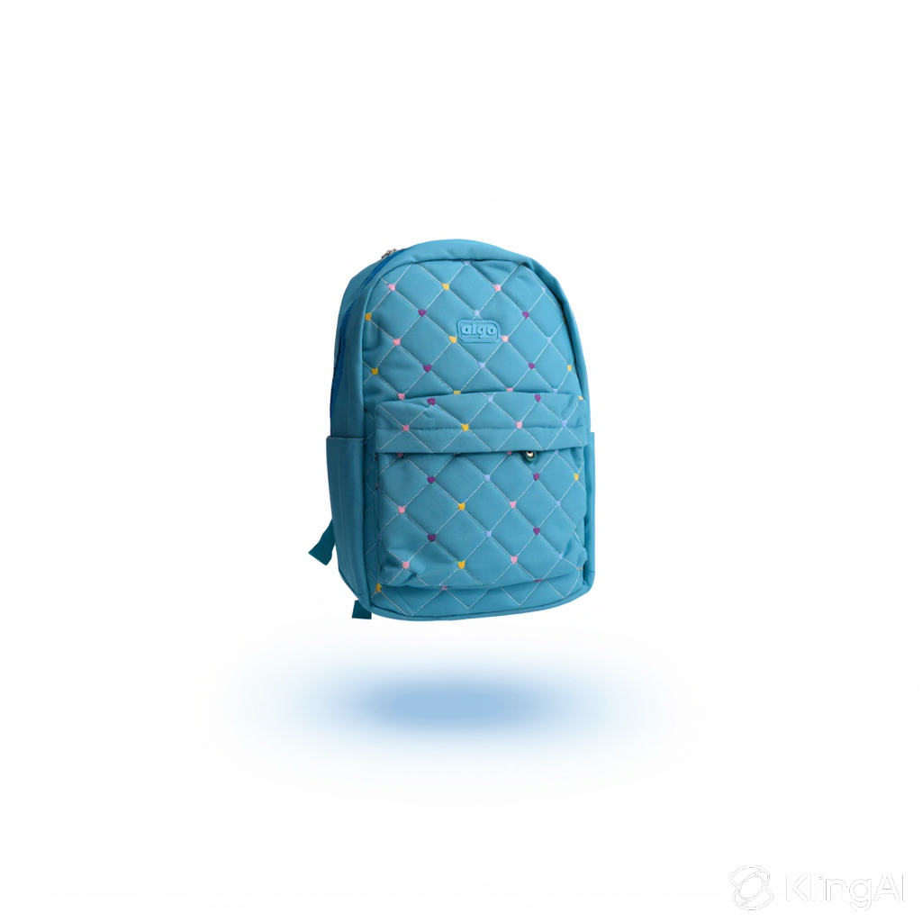Sac à Dos Scolaire Matelassé Cœurs Algo