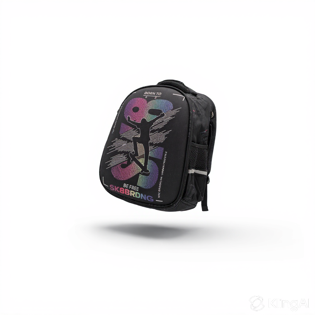 Sac à Dos Scolaire Coque Rigide et Motifs Fun