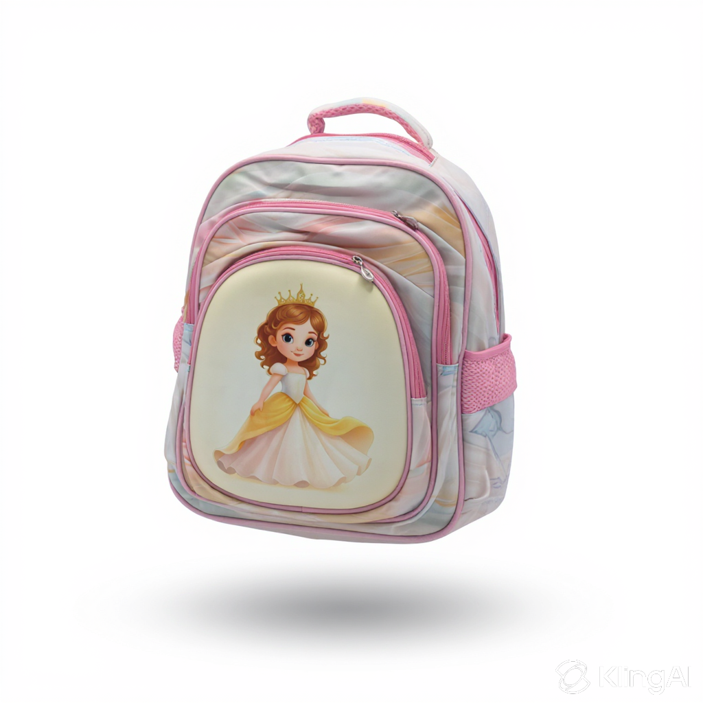 Sac à Dos Scolaire Multi-Compartiments 3D Enfant
