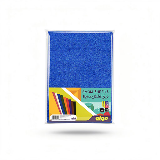 Papier mousse pailleté doré Algo – lot de 10