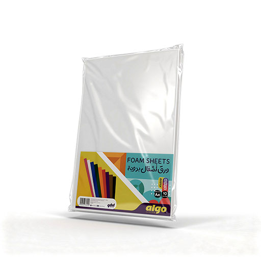 Papier mousse pailleté doré Algo – lot de 10