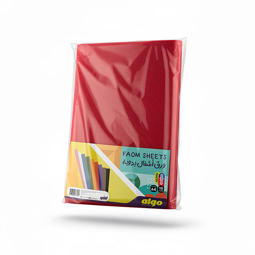 Papier mousse pailleté doré Algo – lot de 10