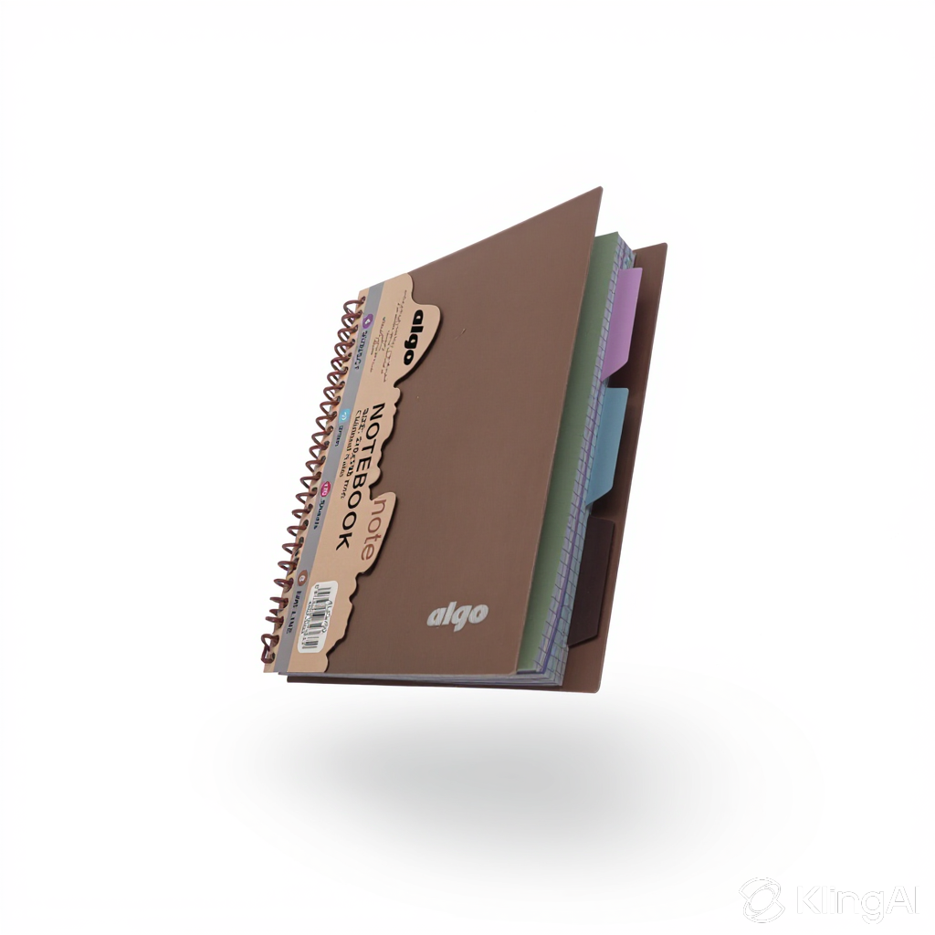 Cahier de Notes 4 Sujets 120 Feuilles