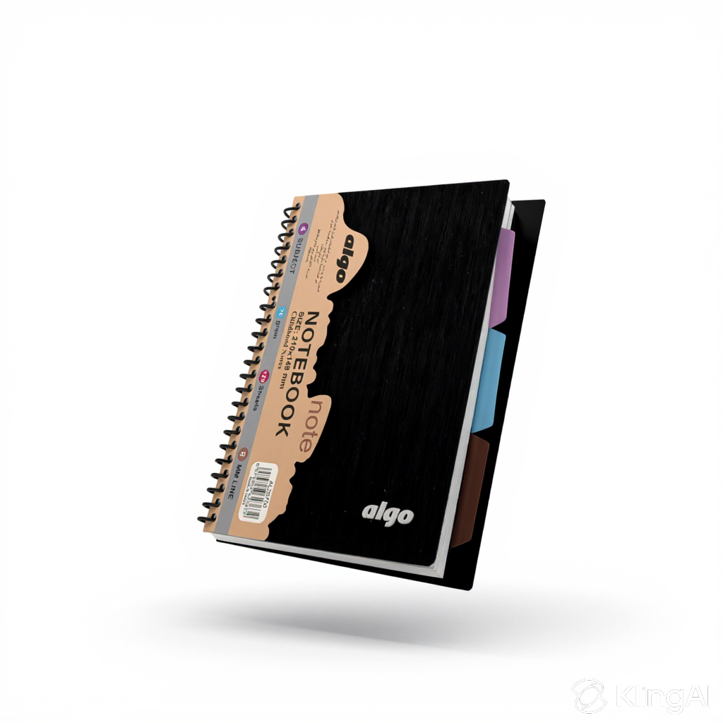 Cahier de Notes 4 Sujets 120 Feuilles