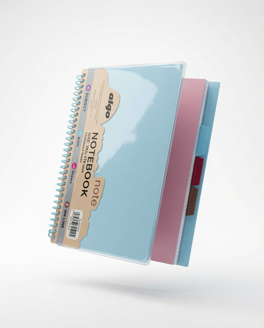 Grand Cahier à Spirales 4 Sujets 120 Feuilles