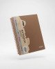 Cahier de Notes Grand Format 6 Sujets 120 Feuilles