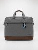 Cartable PC Portable Design Texturé Finitions Cuir