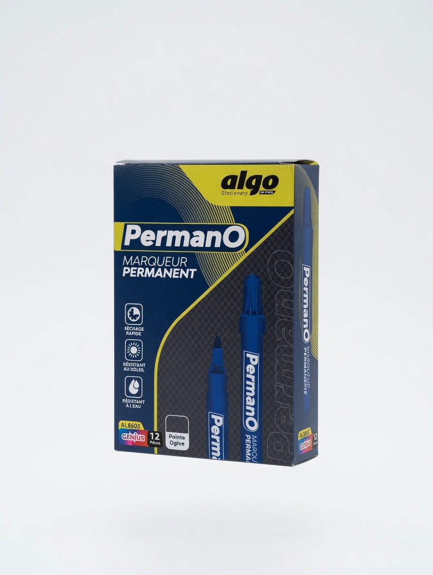 Marqueur Permanent Bleu PermanO