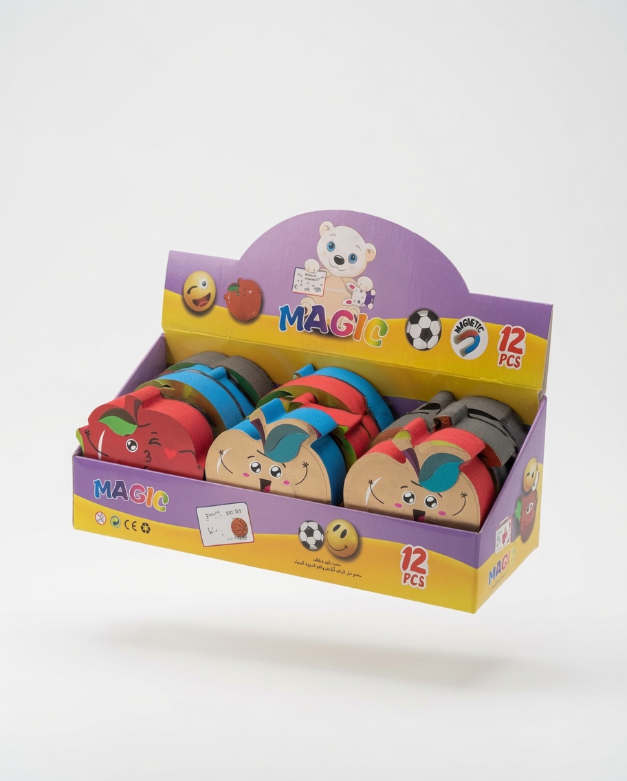 Brosse Magnétique pour Ardoise en Forme de Pomme