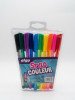 Stylos de Couleur Algo 10 Couleurs | Stylos à Bille Scolaires