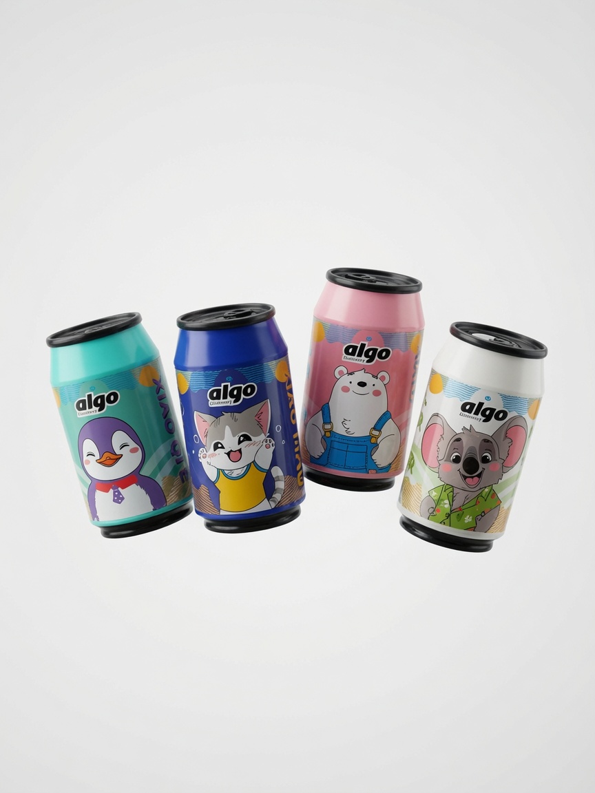 Taille-Crayon Canette Animaux Algo | Fournitures Scolaires Fantaisie