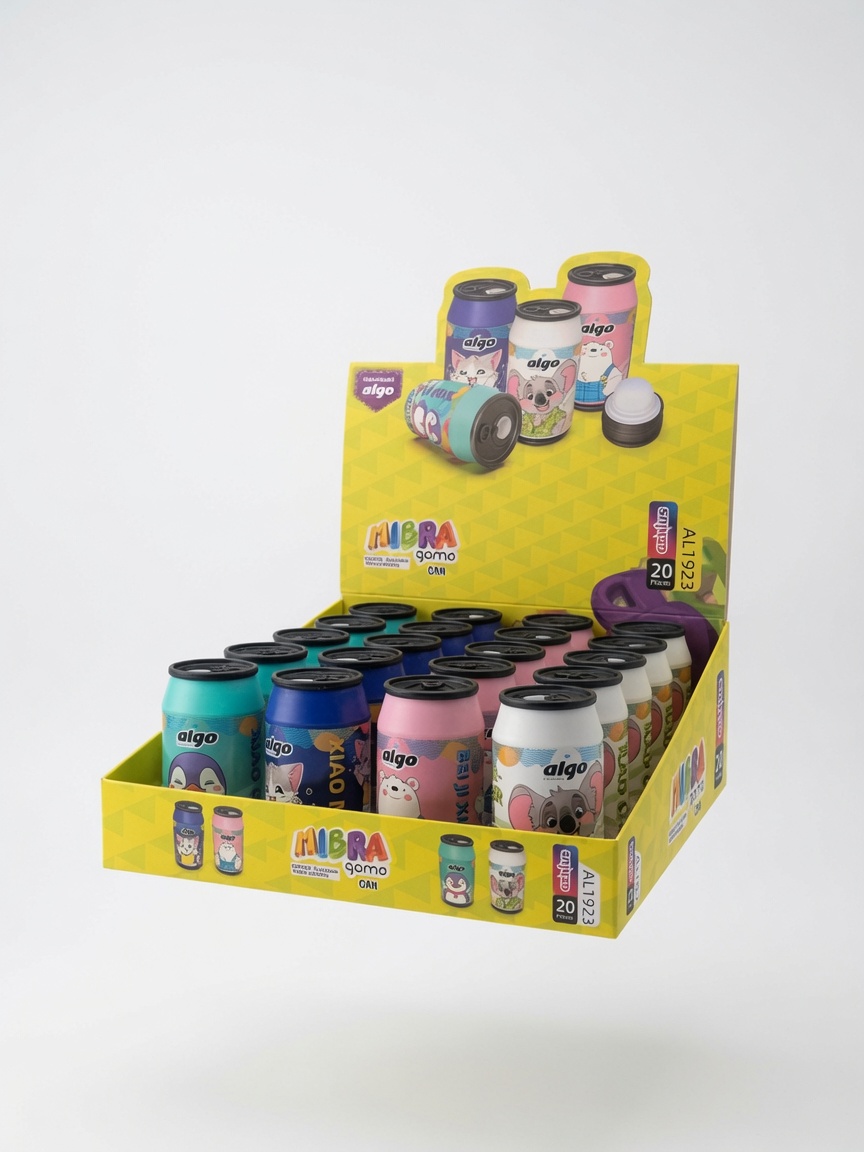 Taille-Crayon Canette Animaux Algo | Fournitures Scolaires Fantaisie