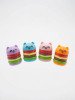 Gomme Taille-Crayon Burger Chat Algo | Fournitures Fantaisie