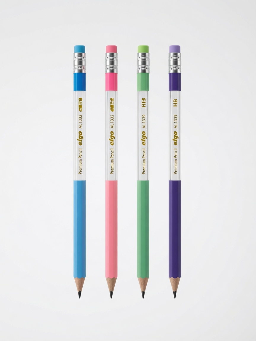 Crayons à Papier Premium HB Algo | Boîte de 48 Pièces Triangulaires