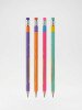 Crayons à Papier Pop HB Algo | Crayons Graphite Triangulaires avec Gomme