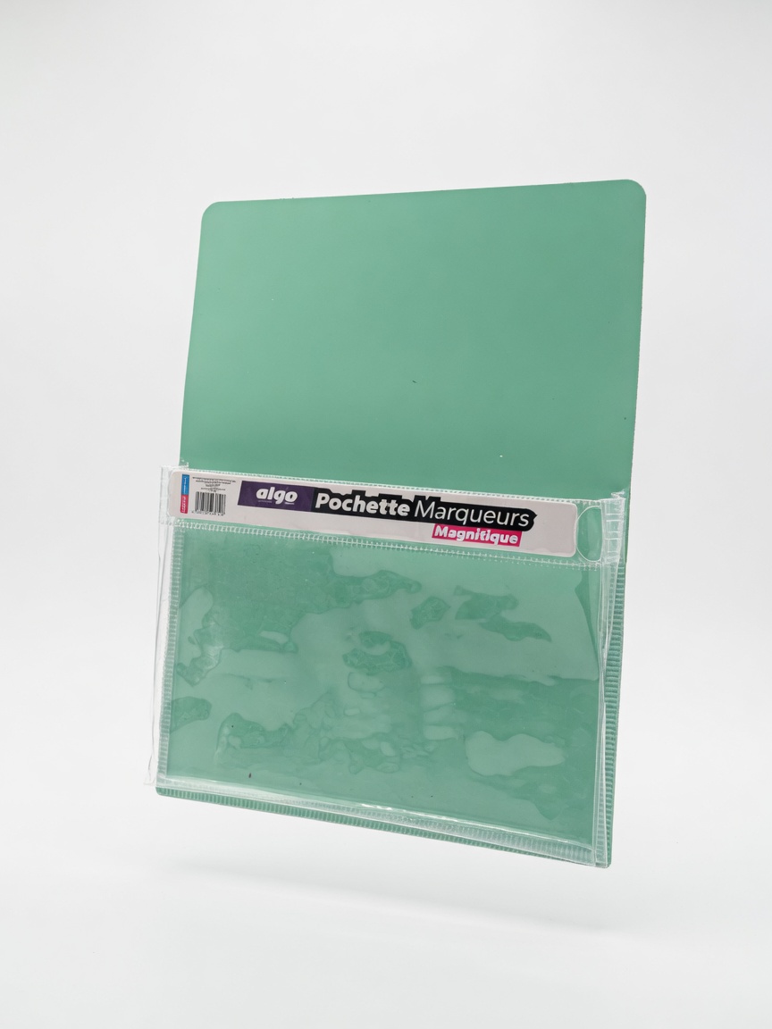 Pochette à Marqueurs Magnétique Algo Format Maxi | Support de Rangement pour Tableau Blanc