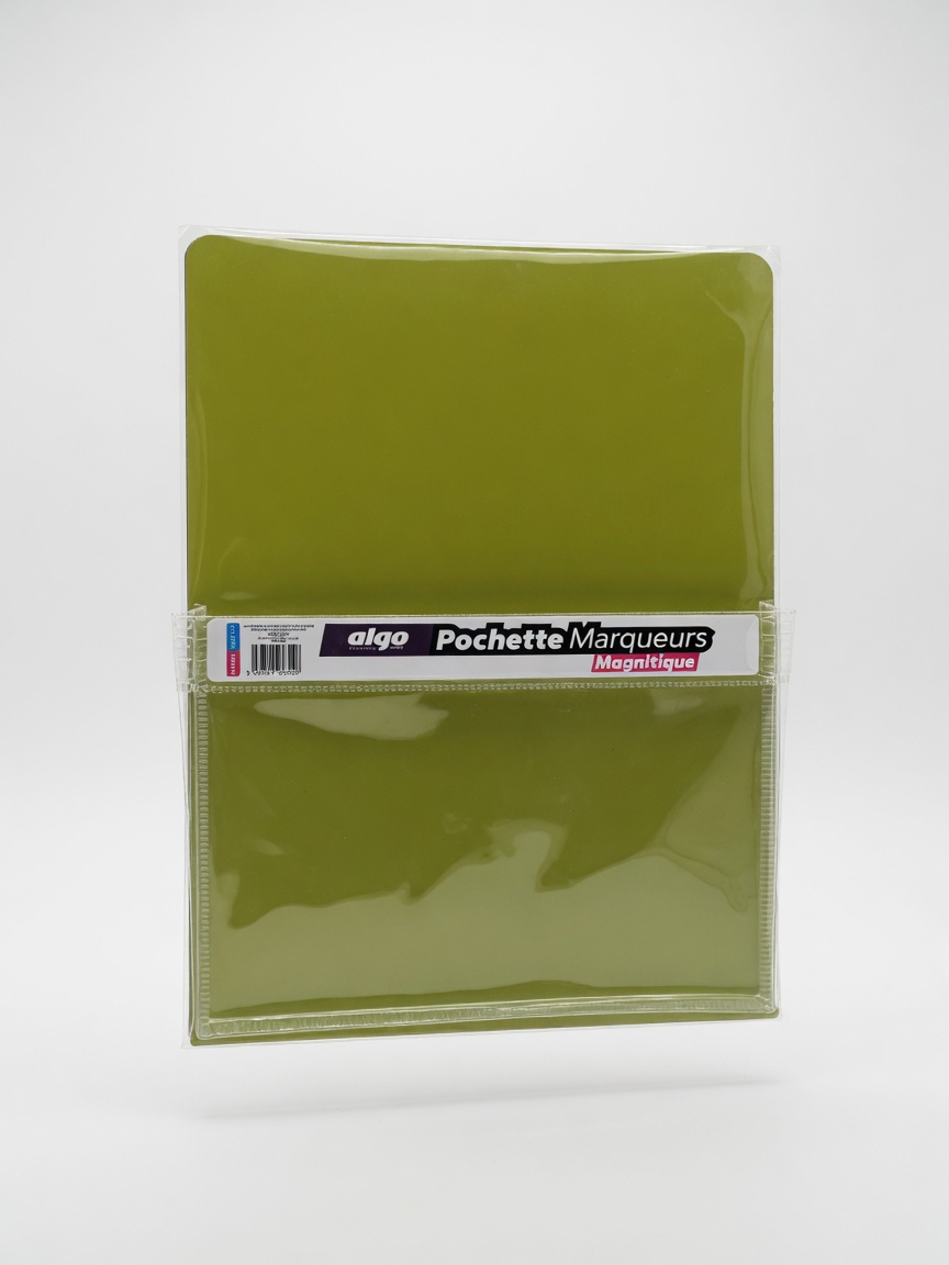 Pochette à Marqueurs Magnétique Algo Format Maxi | Support de Rangement pour Tableau Blanc
