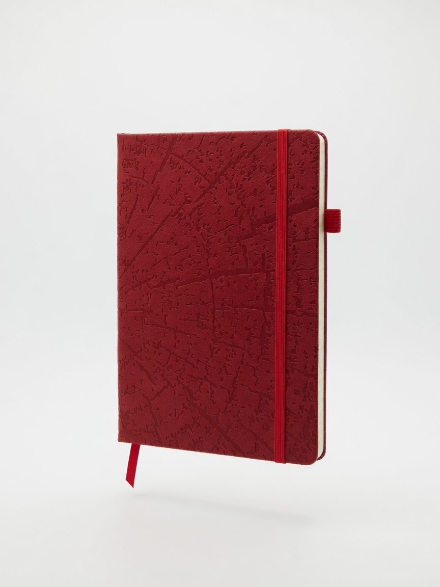 Carnet de Notes à Motif Veiné Algo | Agenda et Bloc-Notes Élastique