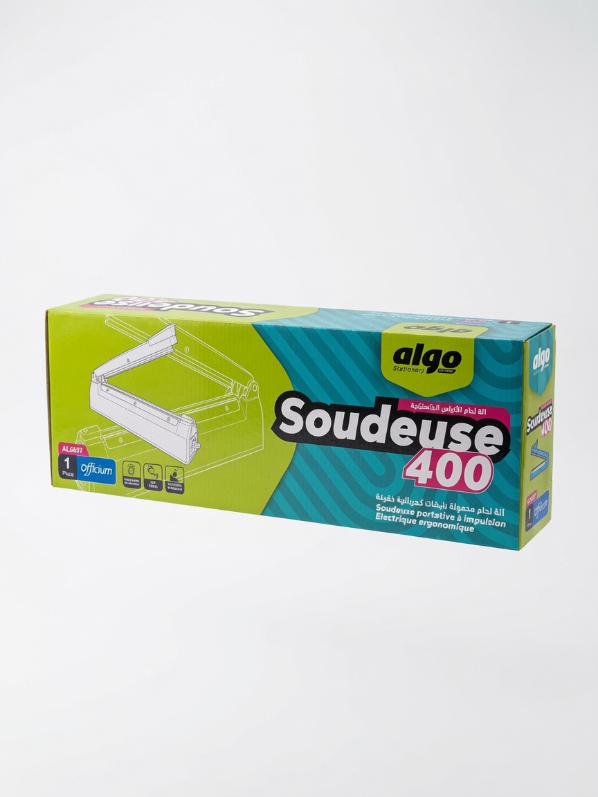 Soudeuse de Sachets Électrique Algo 400 | Machine à Sceller à Impulsion