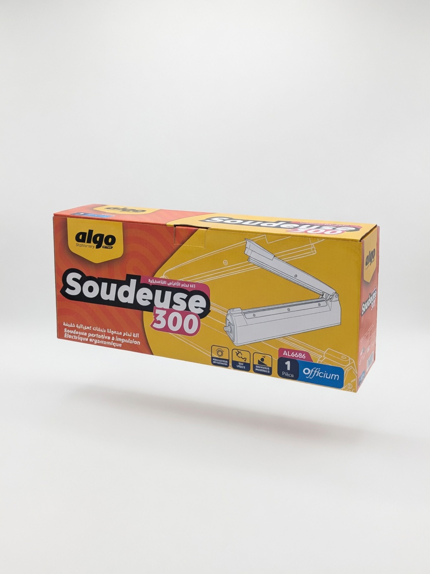 Soudeuse de Sachets Électrique Algo 300 | Machine à Sceller à Impulsion