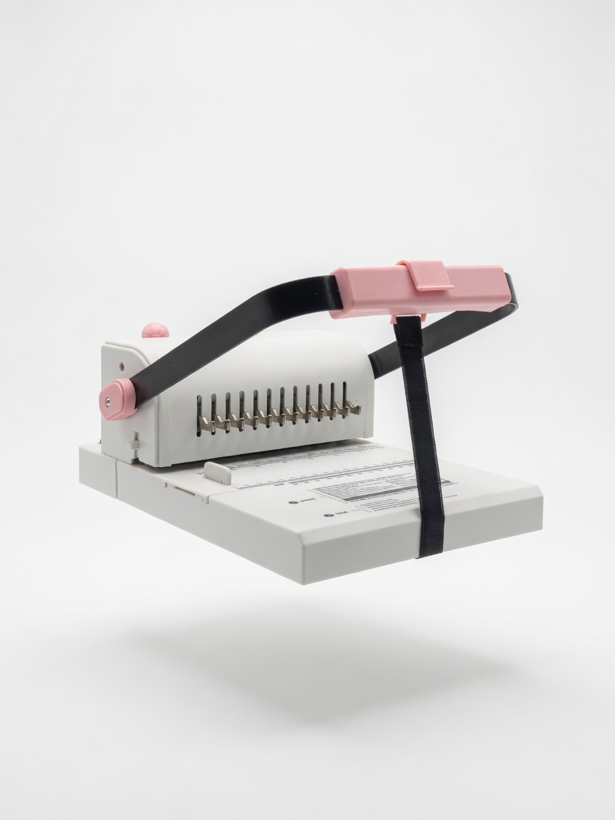 Relieuse Perforeuse de Bureau Ergonomique | Machine à Relier Manuelle Professionnelle