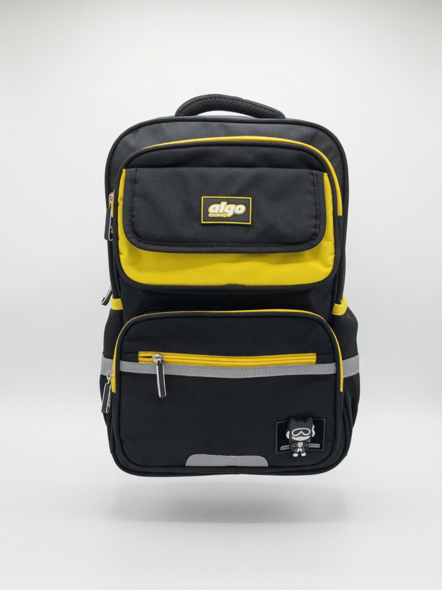 Sac à Dos Scolaire Réfléchissant Algo | Cartable Ergonomique Multicompartiment