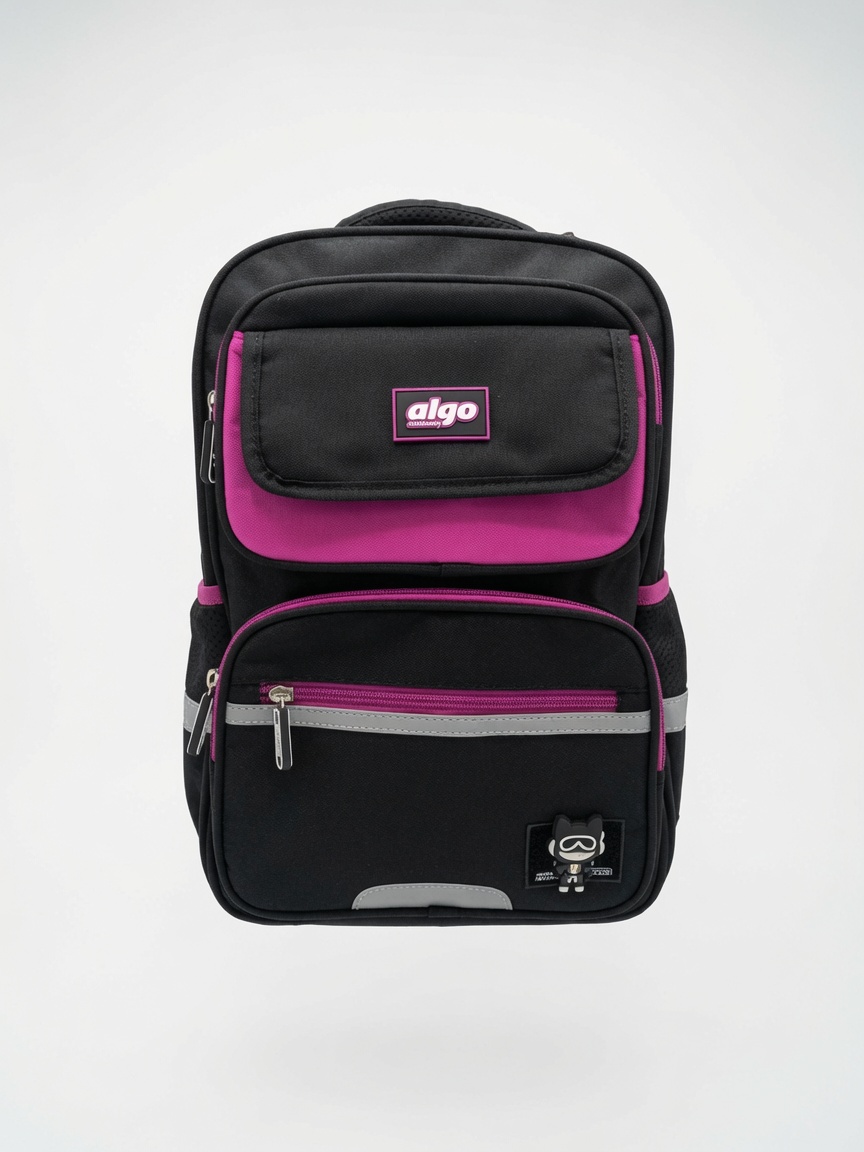 Sac à Dos Scolaire Réfléchissant Algo | Cartable Ergonomique Multicompartiment